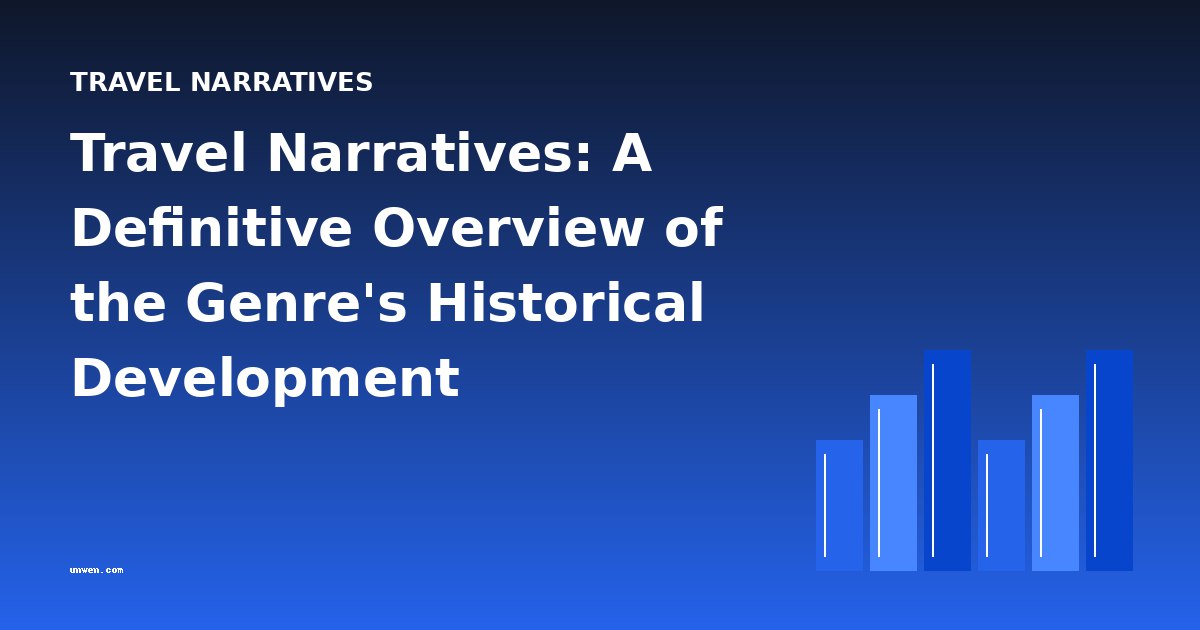 Travel Narratives: A Definitive Overview of the Genre's Historical Development