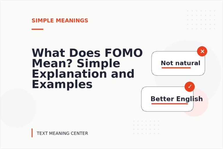 What Does FOMO Mean? Simple Explanation and Examples What Does FOMO Mean? Simple Explanation and Examples