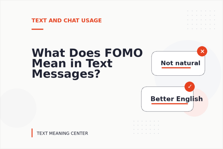 What Does FOMO Mean in Text Messages? What Does FOMO Mean in Text Messages?