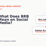 What Does BRB Mean on Social Media?