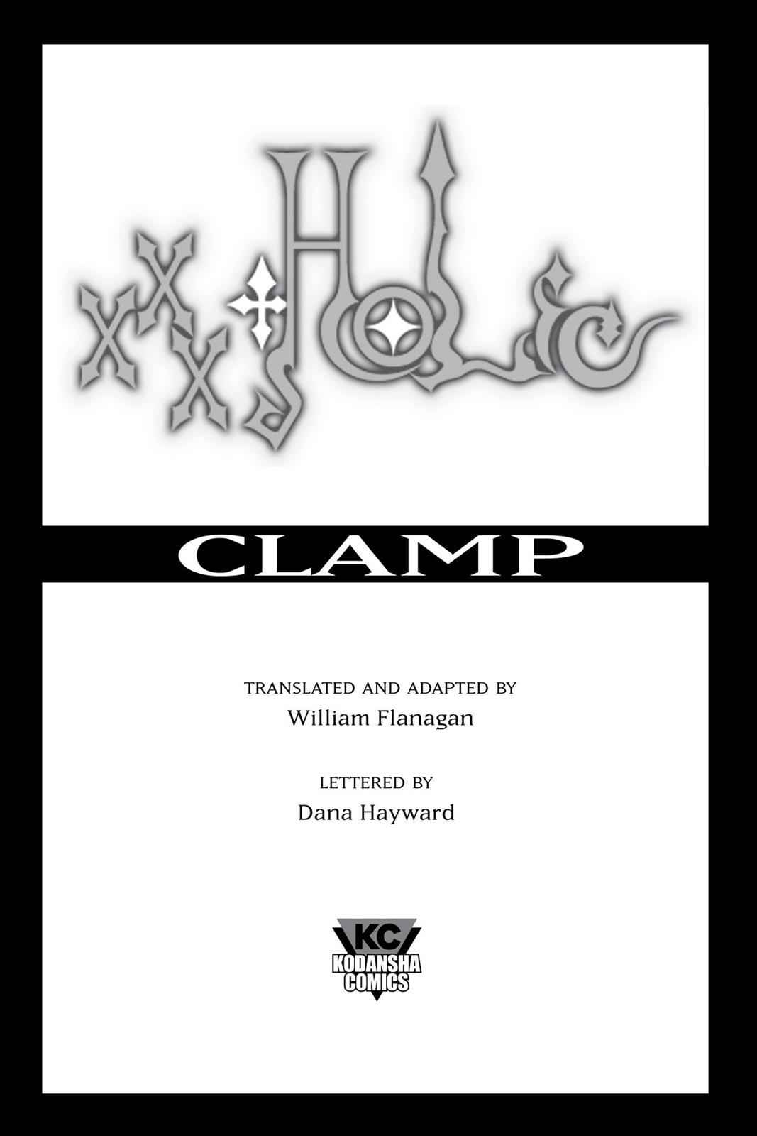 xxxHOLiC Chapter 18 Page 2